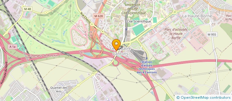 localisation de l'entreprise ESENCA SERVICES à LEZENNES