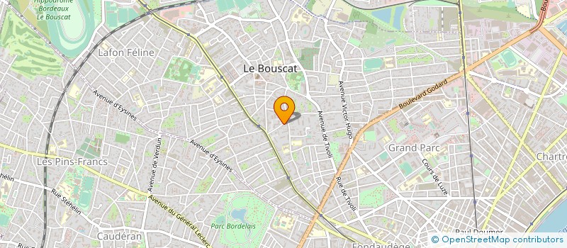 localisation de l'entreprise ESENCIA à LE BOUSCAT