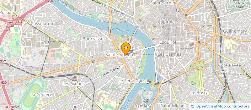localisation de l'entreprise ESENGO MINGI à TOULOUSE