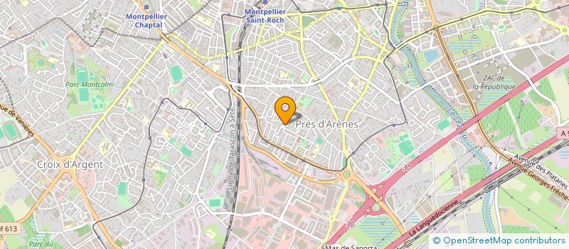 localisation de l'entreprise ESENS-INTER à MONTPELLIER