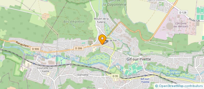localisation de l'entreprise ESERVAL à GIF-SUR-YVETTE