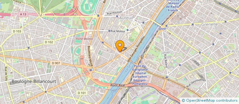 localisation de l'entreprise ESF à PARIS