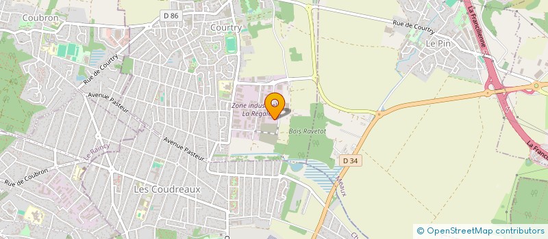 localisation de l'entreprise ESF ISOL à COURTRY