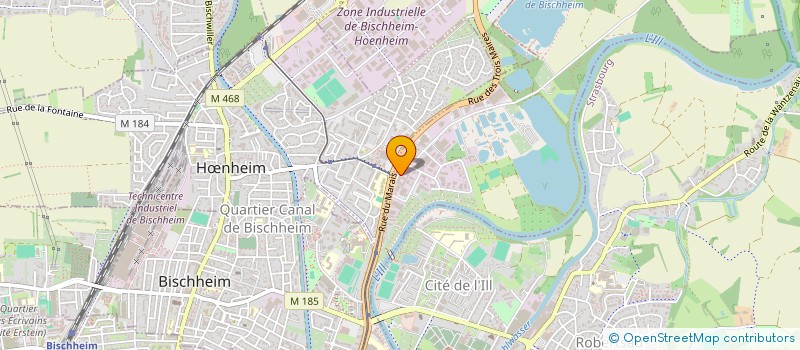 localisation de l'entreprise ESFIR  SCHILTIGHEIM