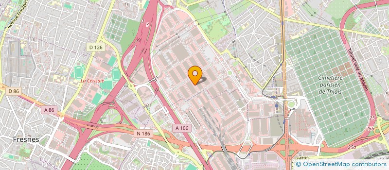 localisation de l'entreprise ESFRA  CHEVILLY-LARUE