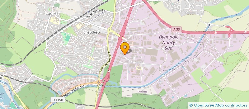 localisation de l'entreprise ESG BATIMENT  VANDUVRE-LES-NANCY