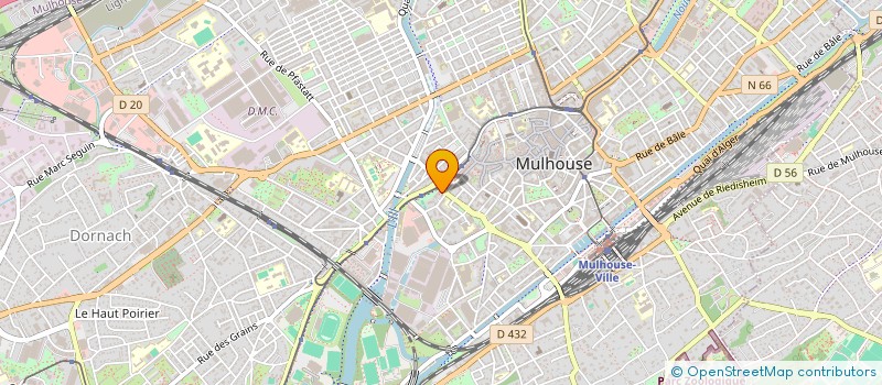 localisation de l'entreprise ESG FRANCE PARTICIPATIONS  MULHOUSE