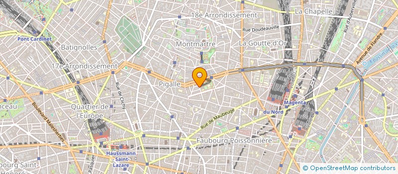 localisation de l'entreprise ESGE  PARIS