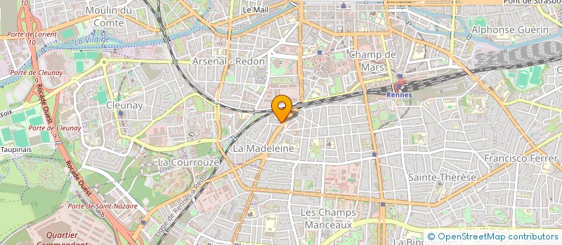 localisation de l'entreprise ESGURI  RENNES
