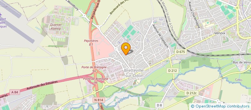 localisation de l'entreprise ESHQ SSEE à BRETTEVILLE-SUR-ODON