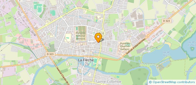 localisation de l'entreprise ESI AU COEUR DE BIEN HOA  LA FLECHE