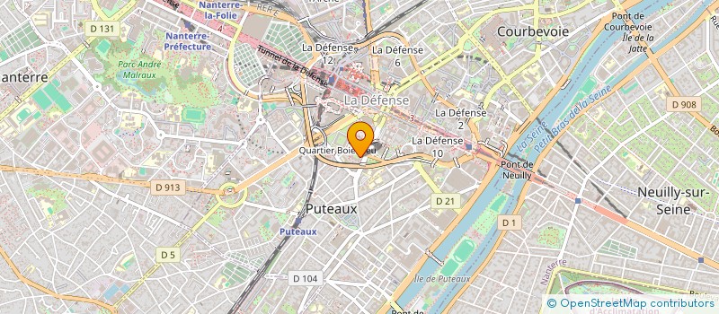 localisation de l'entreprise ESI AUTOUR DU MONDE  LE PORT-MARLY