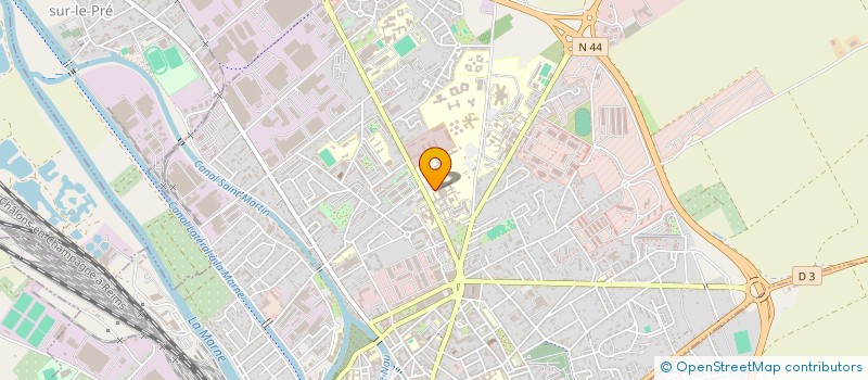 localisation de l'entreprise ESI EN ACTION  CHALONS-EN-CHAMPAGNE