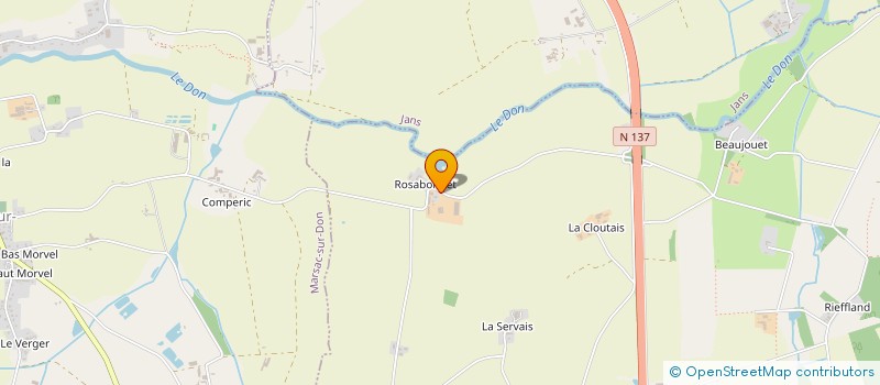 localisation de l'entreprise ESI ERASMUS+ SOINS INTERNATIONAL  NOZAY