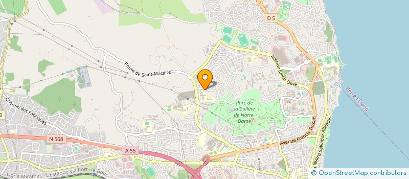 localisation de l'entreprise ESI ON PARTAGEAIT à MARTIGUES