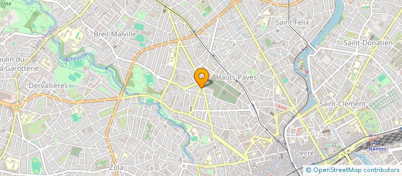 localisation de l'entreprise ESI ON PARTAGEAIT à NANTES