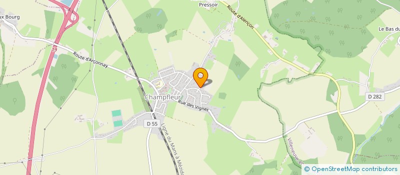 localisation de l'entreprise ESI ON PARTAIT AU CAMBODIA ?  CHAMPFLEUR