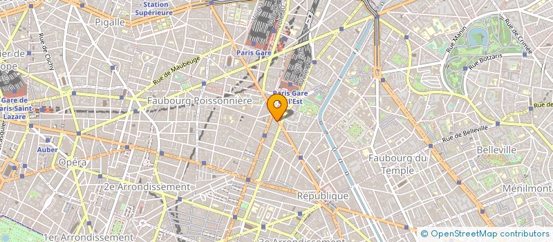 localisation de l'entreprise ESI TRAVAUX à PARIS