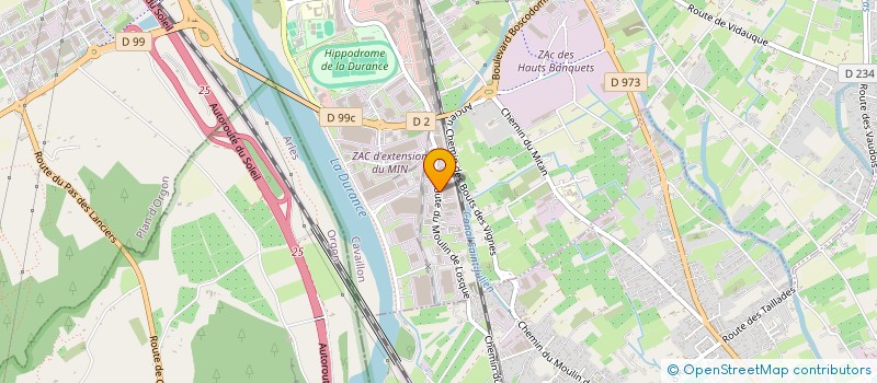 localisation de l'entreprise ESIA 84  CAVAILLON