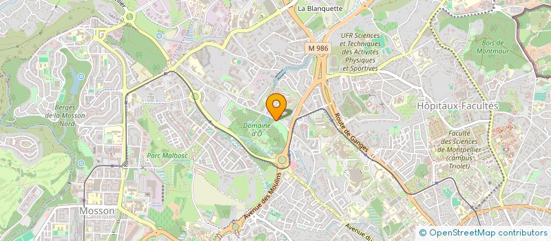 localisation de l'entreprise ESICADIENNE à MONTPELLIER