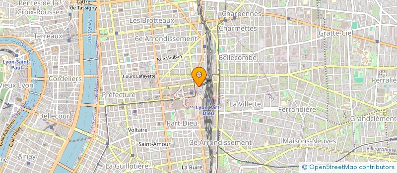 localisation de l'entreprise ESIG ECOLE à LYON