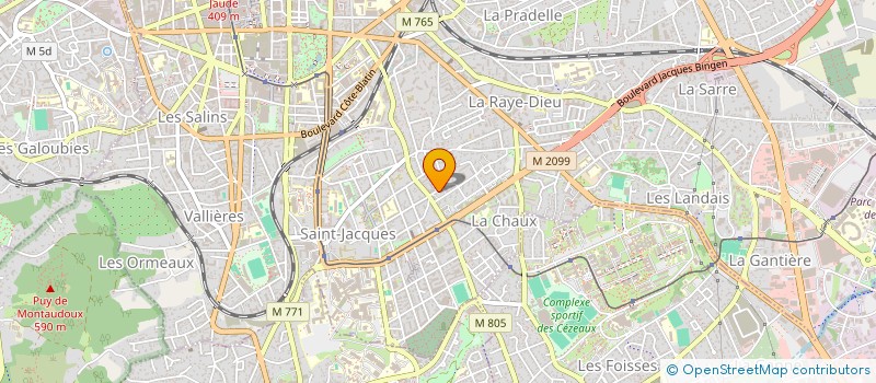 localisation de l'entreprise ESIGRAFX  CLERMONT-FERRAND