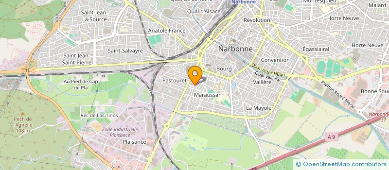 localisation de l'entreprise ESILE  NARBONNE