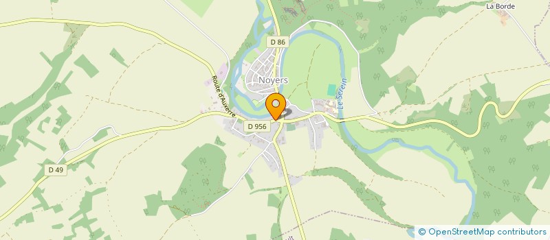 localisation de l'entreprise ESIMES  NOYERS