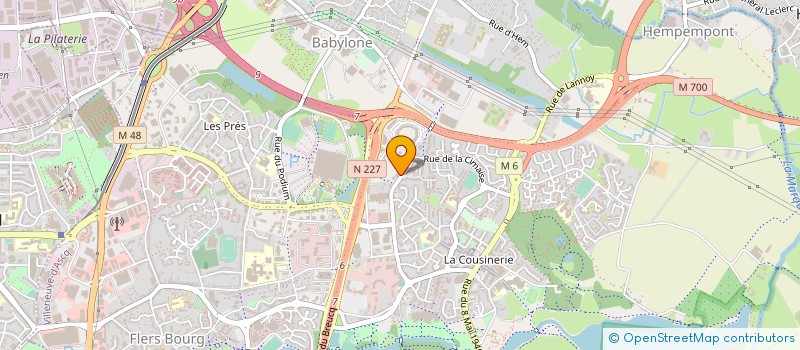 localisation de l'entreprise ESINOR à VILLENEUVE-D'ASCQ