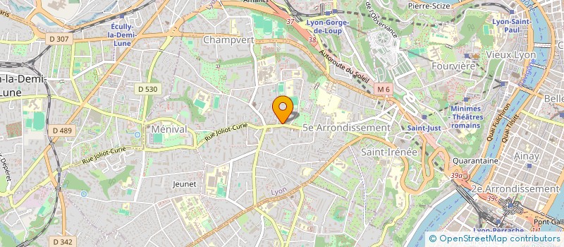 localisation de l'entreprise ESIOS à LYON