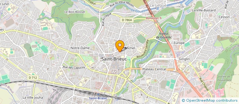 localisation de l'entreprise ESJA à SAINT-BRIEUC