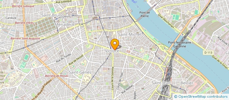 localisation de l'entreprise ESJALINE  BORDEAUX