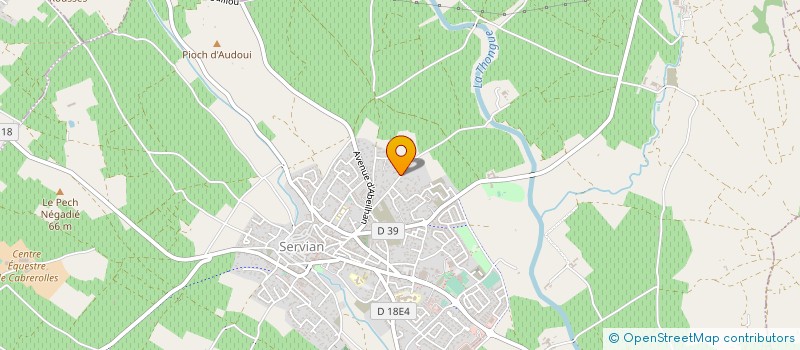 localisation de l'entreprise ESJC à LA ROQUETTE-SUR-SIAGNE