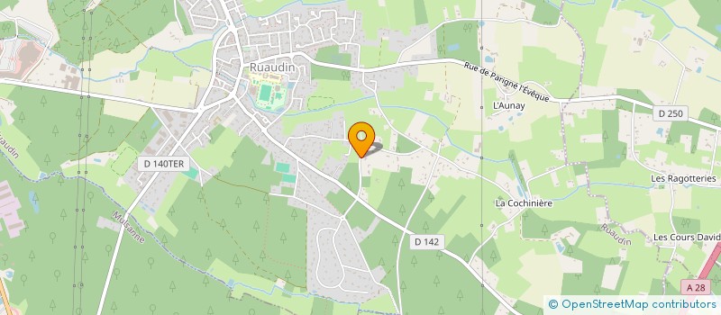 localisation de l'entreprise ESJD  RUAUDIN