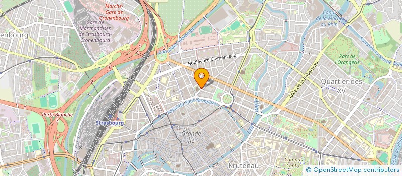 localisation de l'entreprise ESK à STRASBOURG