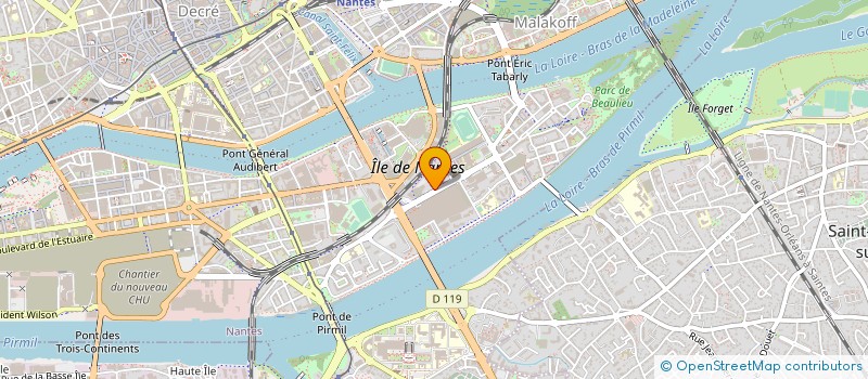 localisation de l'entreprise ESK GROUP à NANTES