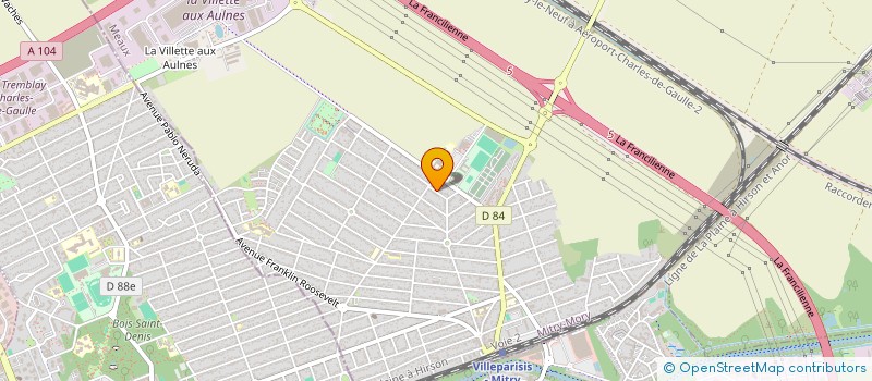 localisation de l'entreprise ESKA  MITRY-MORY