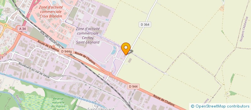 localisation de l'entreprise ESKA HOLDING à SAINT-LEONARD