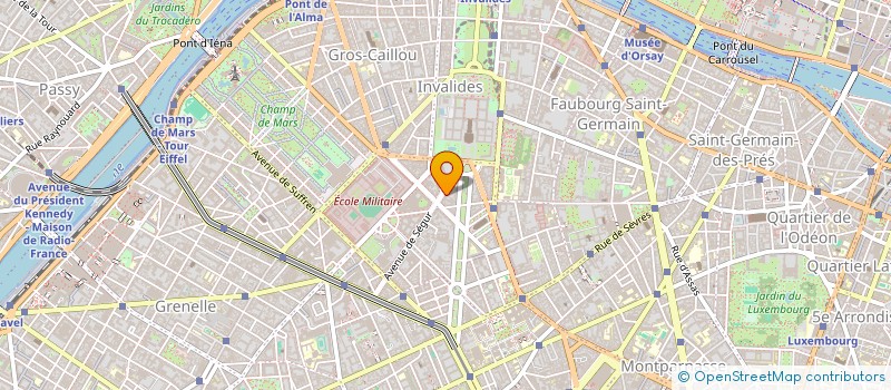 localisation de l'entreprise ESKAD  PARIS