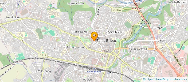 localisation de l'entreprise ESKALE D'ARMOR à SAINT-BRIEUC