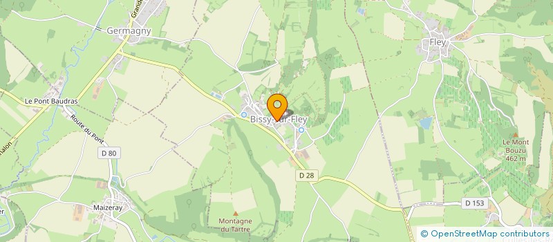 localisation de l'entreprise ESKALT PRODUCTION  BISSY-SUR-FLEY