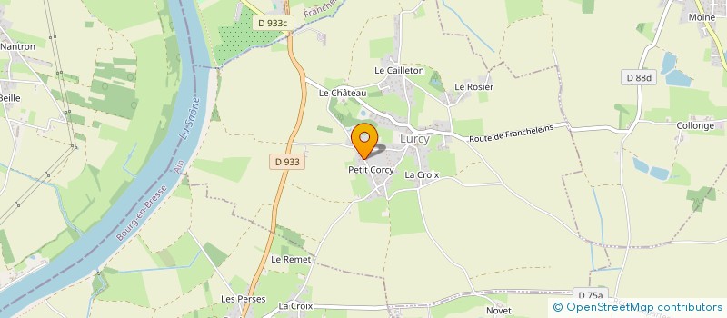 localisation de l'entreprise ESKANOVA  LURCY