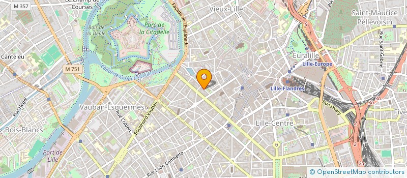 localisation de l'entreprise ESKE à LILLE