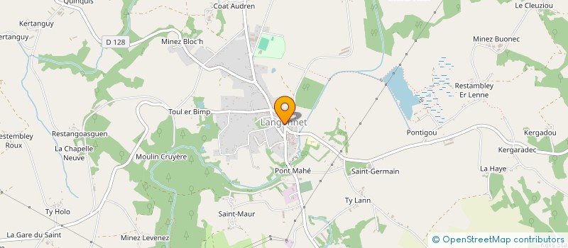 localisation de l'entreprise ESKEMM  LANGONNET