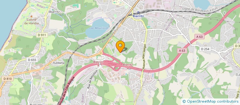 localisation de l'entreprise ESKERENIA à BIARRITZ