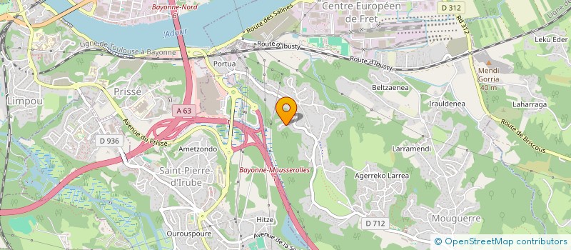 localisation de l'entreprise ESKIEZ  SAINT-PIERRE-D'IRUBE