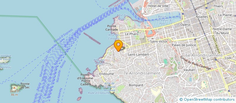 localisation de l'entreprise ESKIMO à MARSEILLE