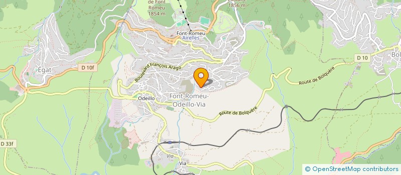 localisation de l'entreprise ESKIMO LOC  FONT-ROMEU-ODEILLO-VIA