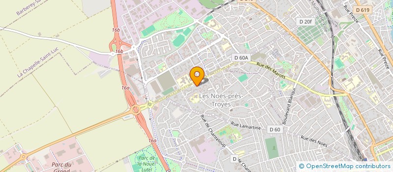 localisation de l'entreprise ESKIN MITHAT CARRELAGE  LES NOES-PRES-TROYES