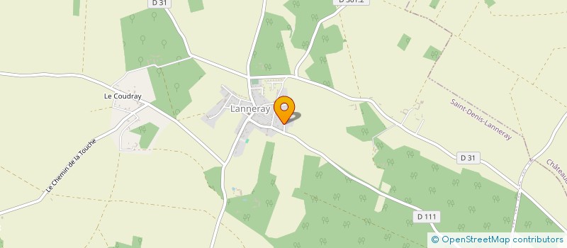 localisation de l'entreprise ESKISSE à SAINT-DENIS-LANNERAY
